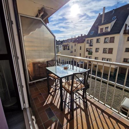 Joli Studio Dans L'Ancien Quartier De Cronenbourg Straßburg Exterior foto